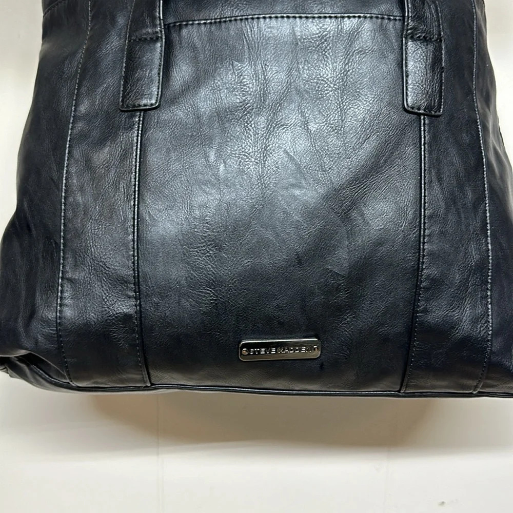 Steve Madden Faux Leather Tote - Picture 6 of 16